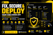 fix secure and deploy your vibe coded app