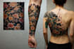 illustrate a tattoo in japanese style