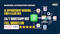 ai appointment booking business automation, CRM lead generation whatsapp bot API
