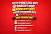 build auto purchase bot, target bot, popmart bot, auto checkout bot, kmart bot