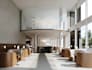 renovate commercial architecture interior, restaurant 3d rendering,office design