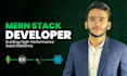 develop mern stack web app using react nodejs mongodb