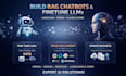 build rag chatbot, finetune llms, ai mobile app, voice agent development