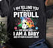 create unique dog pitbull t shirt logo