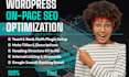 wordpress on page SEO optimization fix blog website ranking with rank math yoast