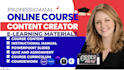 ebook online course creation course outline instructional design ppt maker