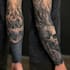 create a tattoo design of tattoo sleeve