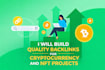 build high DR backlinks for cryptocurrency and nft projects