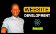 do frontend website development reactjs developer