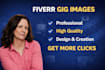 create professional fiverr gig image