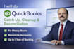 do quickbooks catch up cleanup and reconciliation