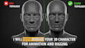 retopologize your 3d character for animation and rigging with clean topology