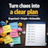 turn your ideas into a structured and actionable plan