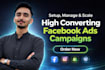 be facebook ads campaign specialist, meta ads expert