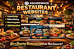 build, redesign squarespace food website, squarespace restaurant website design