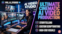 create cinematic ai video production, custom scriptwriting, storytelling