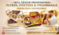 design posters flyers and thumbnails in canva