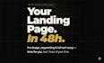 do a landingpage within 48 hours