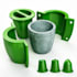 design silicone injection mold and do moldflow analysis with resin casting