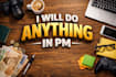 do anything in project management