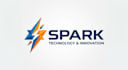 design a vibrant and dynamic spark logo