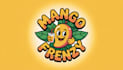 do woman mango drink lemonade juice mascot logo