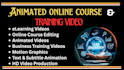 create and edit animated online course video business and promotional  videos