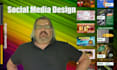 design social media graphics, ads, banners and thumbnails