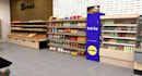 functional 3d commercial store interior, display area,store layout, kiosk design