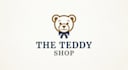 design a cute and adorable teddy shop logo