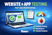 it student, web tester