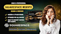 revamp update squarespace website landing page redesign clone, edit squarespace