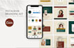 create custom creative and elegant instagram branding kit