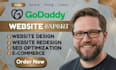 godaddy website design godaddy website redesign godaddy website builder design