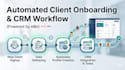 automated client onboarding and CRM workflow n8n