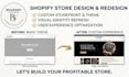 design or redesign a high converting shopify store