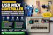 develop custom usb midi controller dj controller hardware pcb circuit schematics