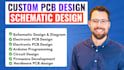 do professional pcb design, schematic pcb layout electronics usb circuit design