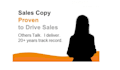 write sales copy that converts