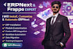 do erpnext and frappe development, customization, API integration and hrms