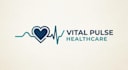 design a modern and professional heartbeat logo