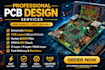 design high quality pcb layouts with gerber bom and 3d visualization