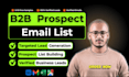 build b2b prospect email list for targeted lead generation