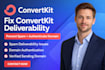 fix convertkit deliverability convertkit spam convertkit domain auth