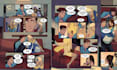 do comic book illustration manga comic, comic character nsfw comic art