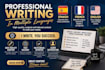 write SEO optimized content and translate your text