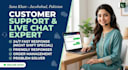 be your professional customer support and live chat agent