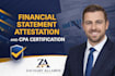 do financial statement attestation and CPA certification