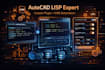 develop autocad custom plugin, lisp scripting and cad automation solution