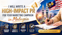 write a high impact pr for your marketing campaign in malaysia